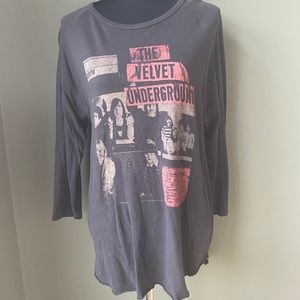 Junk Food Velvet Underground band tee